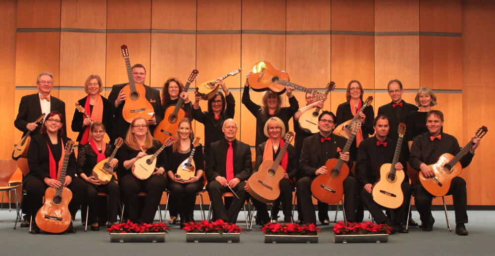 Zupforchester Wettbergen Gruppenbild v Konzert FZH Riclingen Dez 2015